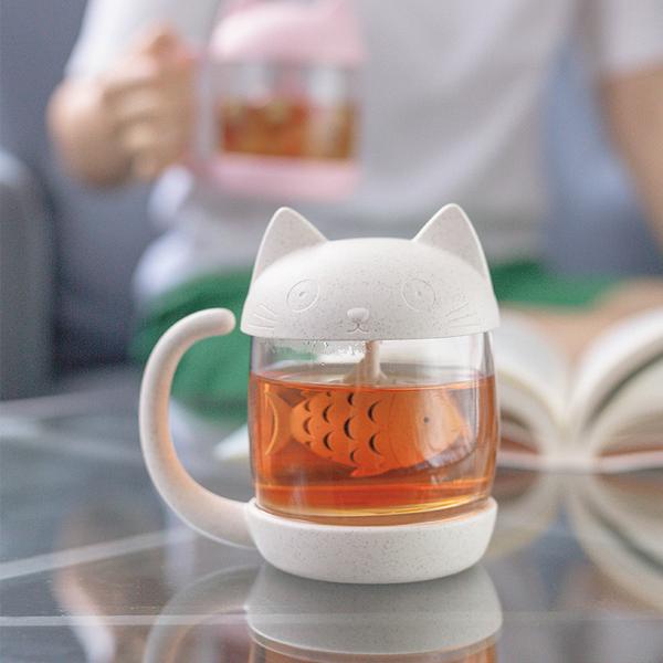 Creative Breakfast Cat Mug