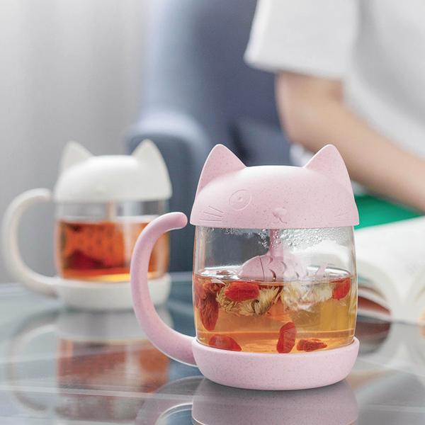 Creative Breakfast Cat Mug
