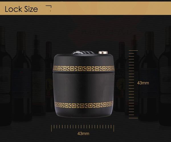 Combination Lock Wine Stopper