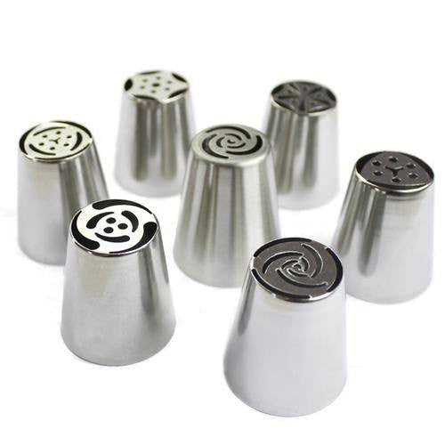 7 Pcs-Russian Tulip Icing Nozzle Set