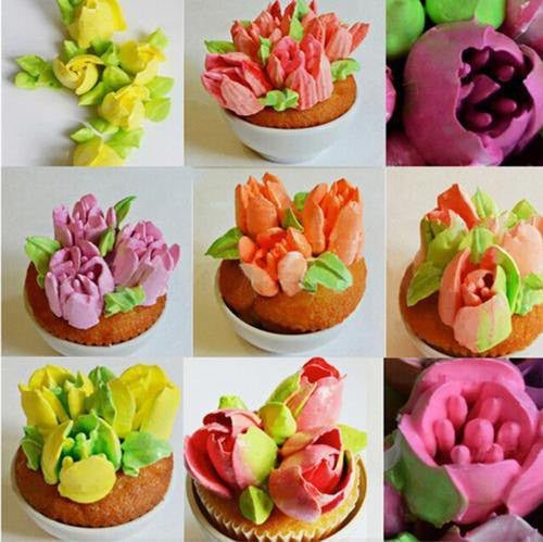 7 Pcs-Russian Tulip Icing Nozzle Set