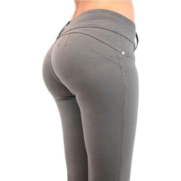 Pencil Pants Womens Skinny Leggings Hip Push Up Tights Jegging Stretch High Waisted Trousers Tights