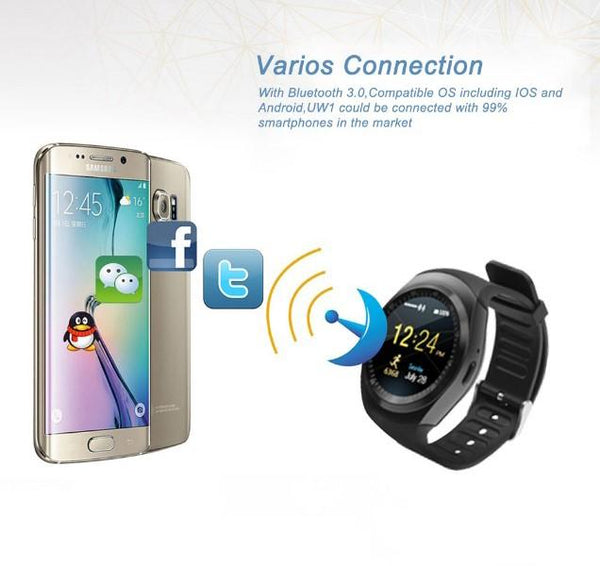 Y1 Smart Watch with Micro SIM card
