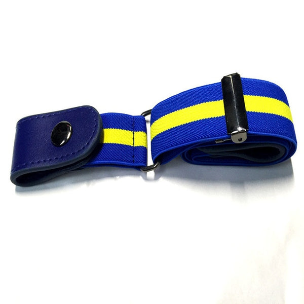 Buckle-Free Elastic Belt For Jean Pants Dresses No Buckle Stretch Elastic Waist Belt