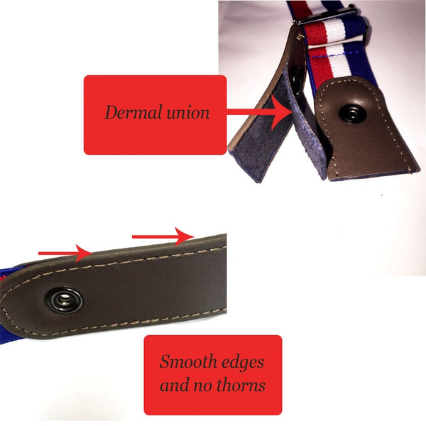 Buckle-Free Elastic Belt For Jean Pants Dresses No Buckle Stretch Elastic Waist Belt