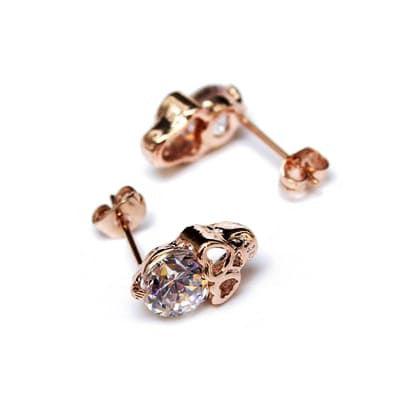 Fashion - Skull Stud Earrings