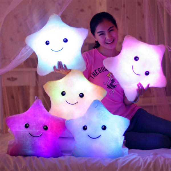 Home Decor - Glowing Star Pillow