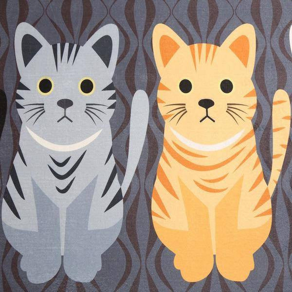 Kawaii Cat Bathroom Mats
