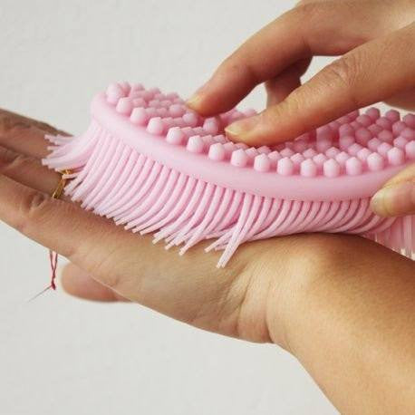 Pink Sensory Soft Brush