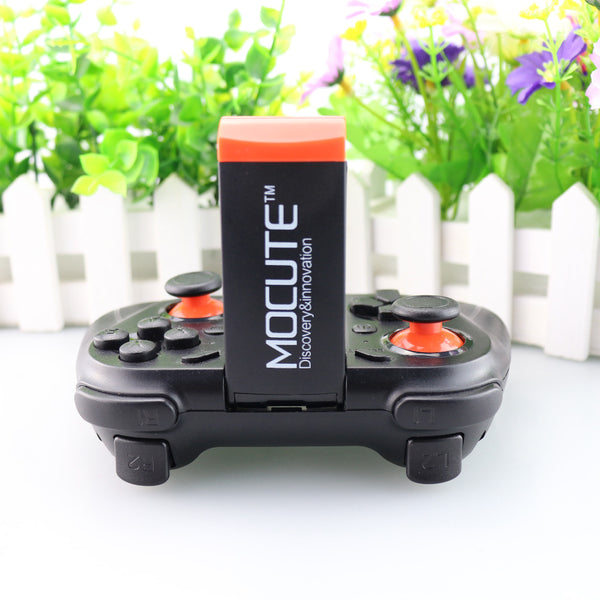 MOCUTE 050 VR Game Pad Android Joystick Bluetooth Controller Selfie Remote Control Shutter Gamepad for PC Smart Phone + Holder