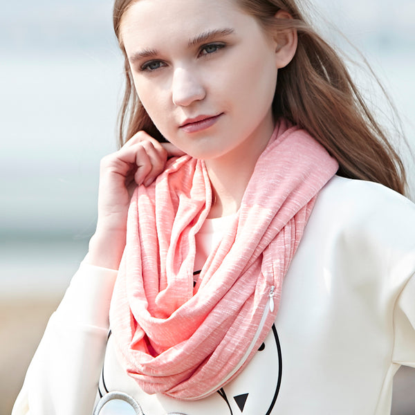 Convertible Infinity Scarf With Pocket
