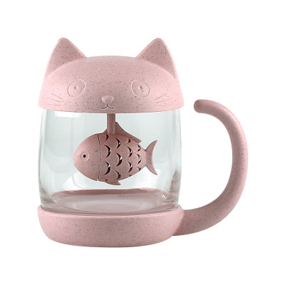 Creative Breakfast Cat Mug