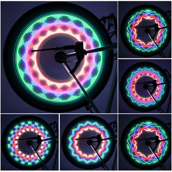 Colorful Bicycle Wheel Lights