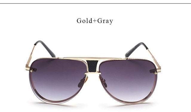 Men or women Brand Designer Sunglasses Original FeMale Lady UV400 Mirror Kim Kardashian Sun Glasses Full Metal 2016 New Fashion