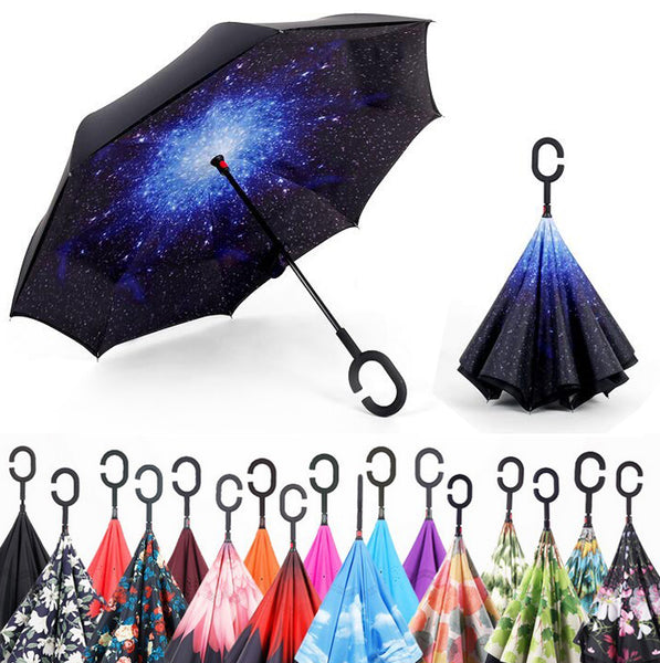 Reverse Folding Umbrella