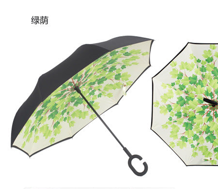 Reverse Folding Umbrella