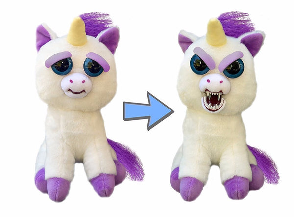 FEISTY FUNNY EXPRESSION PETS PLUSH TOY