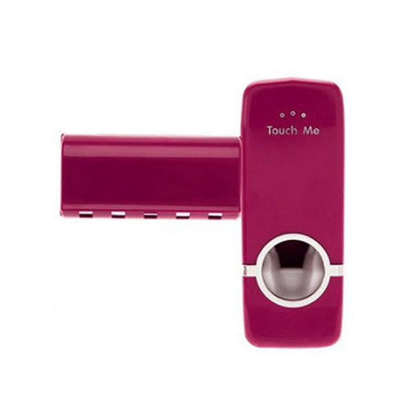 High Quality Bathroom Sets New Automatic Toothpaste Dispenser Toothbrush Holder Set