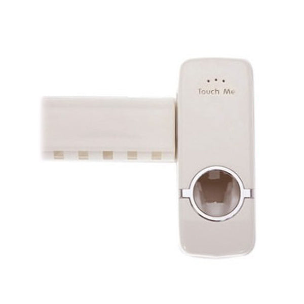 High Quality Bathroom Sets New Automatic Toothpaste Dispenser Toothbrush Holder Set