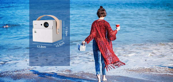 XGIMI CC Aurora Mini Portable DLP Projector Home Theater Android Wifi 3D Support 4K HD Video With Battery Videoprojecteur Beamer