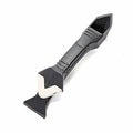Caulking Tool Kit & Silicone Scraper Tool Kit , 3 in 1 Silicone Sealant Replace & Removal Tool Kit With 5 Size of Exchangeable