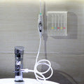 New 360 Degrees Automatic Sonic Electric Toothbrush USB Rechargeable Ultrasonic U Shape Toothbrush Double Heads 15 Seconds