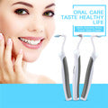 1 set 3 heads Teeth Whitening Sonic Vibration LED Light Dental  tool Kit remove tartar gums massage S47