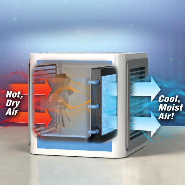 2019 Air Cooler Fan Air Personal Space Cooler Portable Mini Air Conditioner Device Home room Office Desk