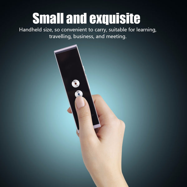 VBESTLIFE Portable Smart Voice Translator Two-Way Real Time Multi-Language Translation For Learning Travelling Business Meeting