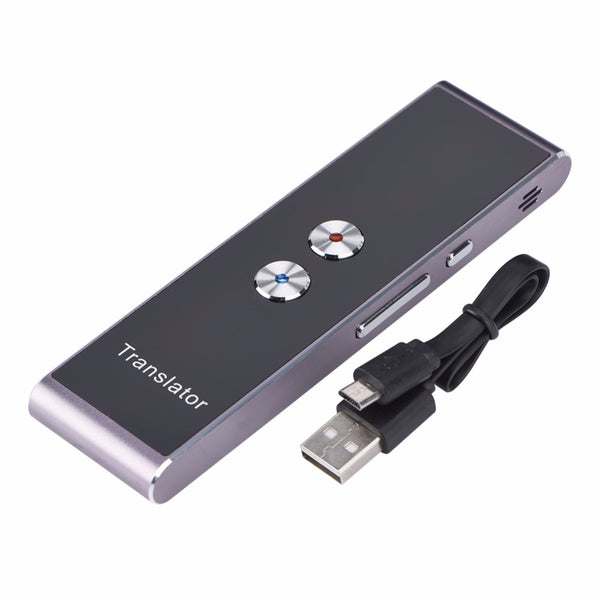 VBESTLIFE Portable Smart Voice Translator Two-Way Real Time Multi-Language Translation For Learning Travelling Business Meeting