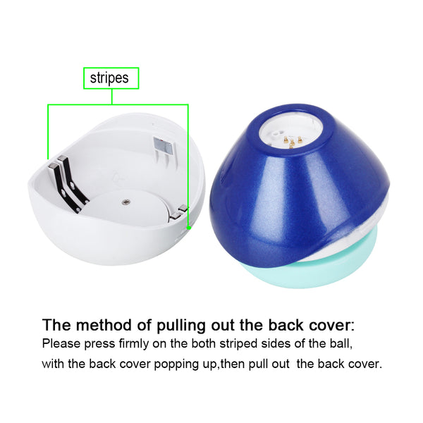 New 360 Degrees Automatic Sonic Electric Toothbrush USB Rechargeable Ultrasonic U Shape Toothbrush Double Heads 15 Seconds
