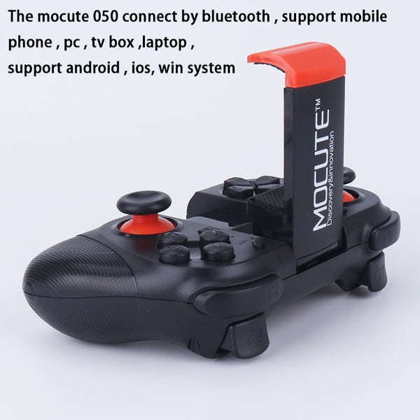 MOCUTE 050 VR Game Pad Android Joystick Bluetooth Controller Selfie Remote Control Shutter Gamepad for PC Smart Phone + Holder
