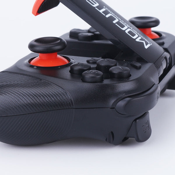 MOCUTE 050 VR Game Pad Android Joystick Bluetooth Controller Selfie Remote Control Shutter Gamepad for PC Smart Phone + Holder