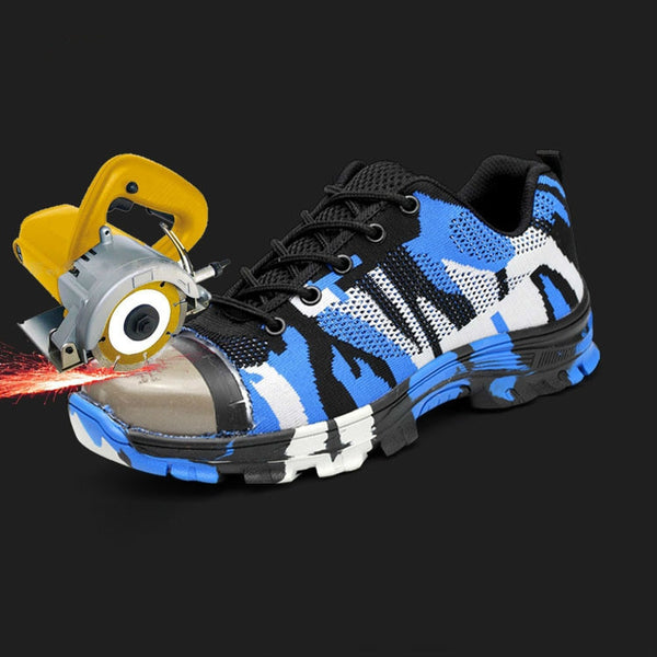 Smash and piercing safety protective shoes men shoes