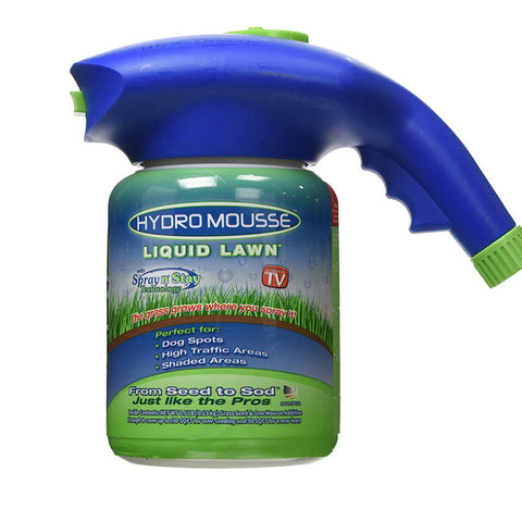 Hydro Mousse Liquid Lawn Grass Growth Garden Sprayer Bottle Seed Sprinkler Liquid Lawn System Grass Plastic Watering Quick Easy