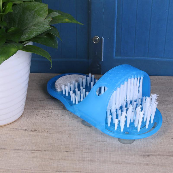 28cm*14cm*10cm Plastic Bath Shoe Shower Brush Massager Slippers Bath Shoes Brush  Foot Scrubber Brushes