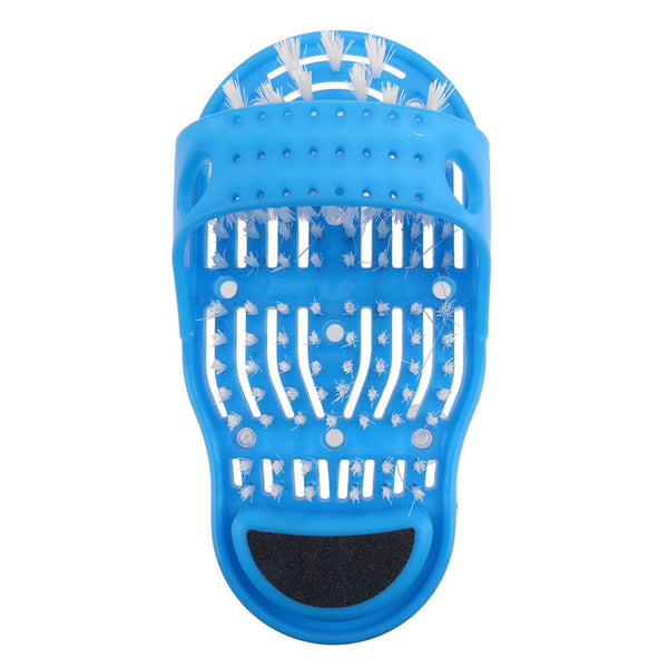28cm*14cm*10cm Plastic Bath Shoe Shower Brush Massager Slippers Bath Shoes Brush  Foot Scrubber Brushes