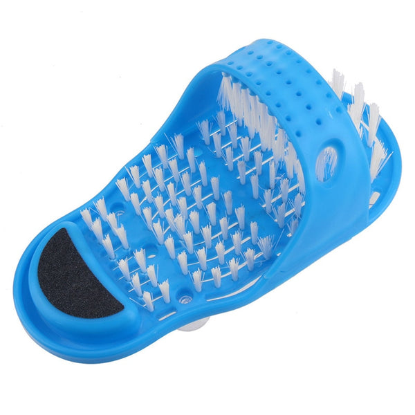 28cm*14cm*10cm Plastic Bath Shoe Shower Brush Massager Slippers Bath Shoes Brush  Foot Scrubber Brushes