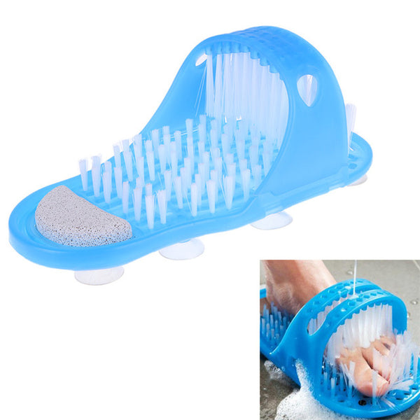 28cm*14cm*10cm Plastic Bath Shoe Shower Brush Massager Slippers Bath Shoes Brush  Foot Scrubber Brushes