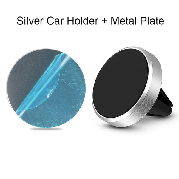 Magnetic Phone Holder on Xiaomi Pocophone F1 Huawei Car GPS Air Vent Mount Magnet Cell Phone Stand Holder for iPhone 7 Samsung