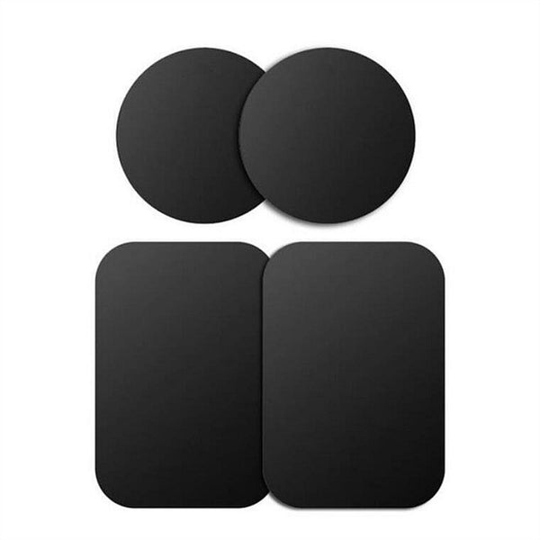 Metal Plate Kit With Adhesive for Magnetic Car Mount Phone Holder Magnet Mobile Stand