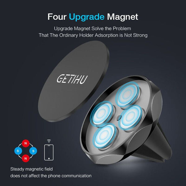 Car Phone Holder Magnetic Air Vent Mount Mobile Smartphone Stand Magnet support cell in car gps