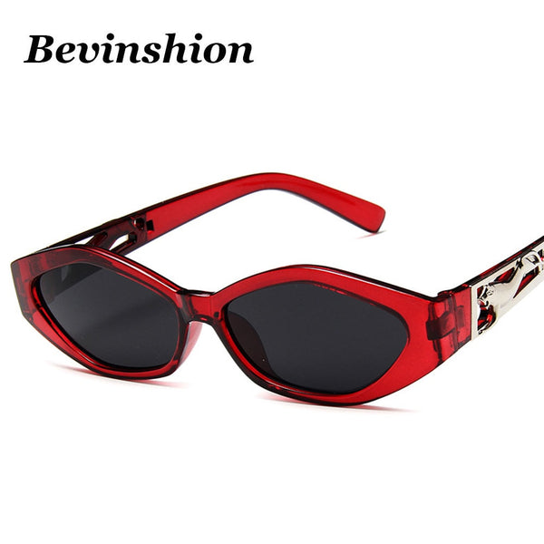 New Sunglasses Fashion Brand Ladies Sun Glasses Small Frame Cat Eye 3D