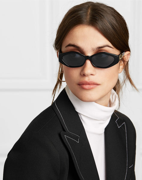 New Sunglasses Fashion Brand Ladies Sun Glasses Small Frame Cat Eye 3D
