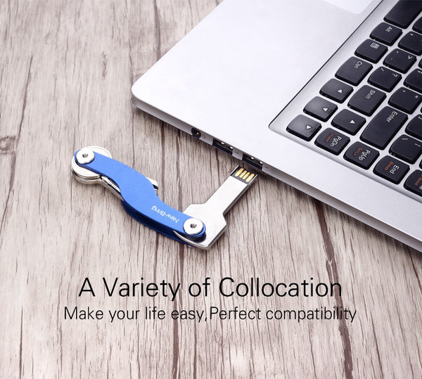 Smart Compact Pocket Key Holder and Keychain