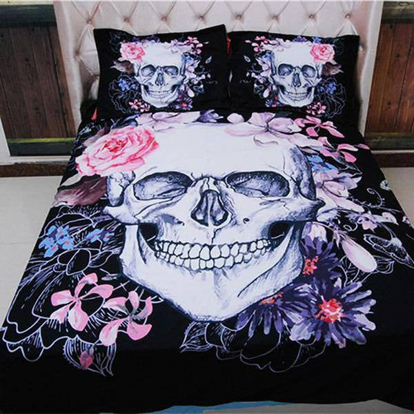 Skull Bedding Set