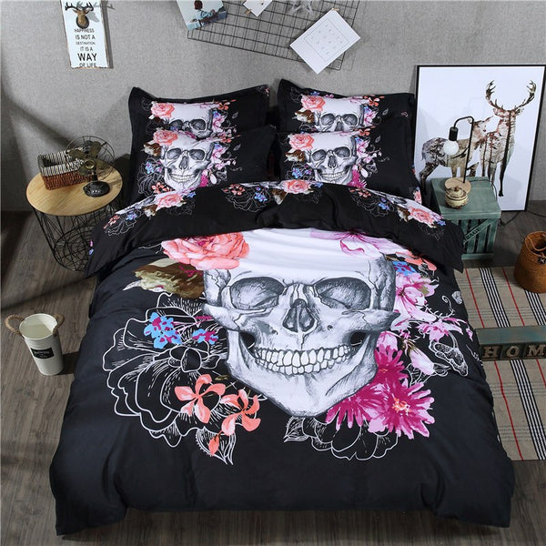 Skull Bedding Set
