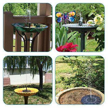 Solar Powered Fountain Kit - An Add-on To Your Garden!