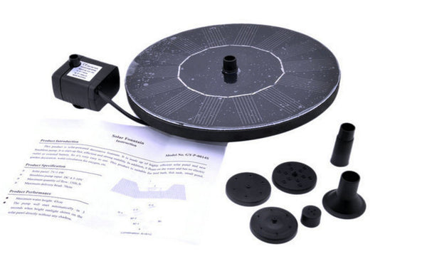 Solar Powered Fountain Kit - An Add-on To Your Garden!