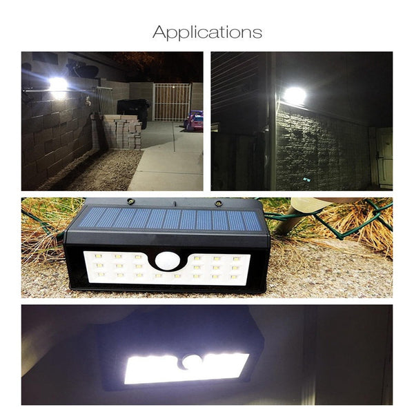 SUPER Solar-Powered Motion Sensor Lights